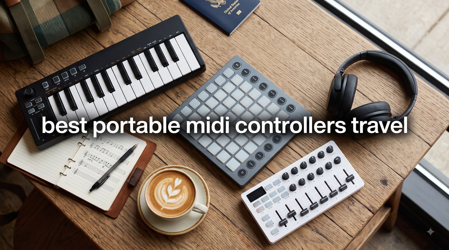 best portable midi controllers travel