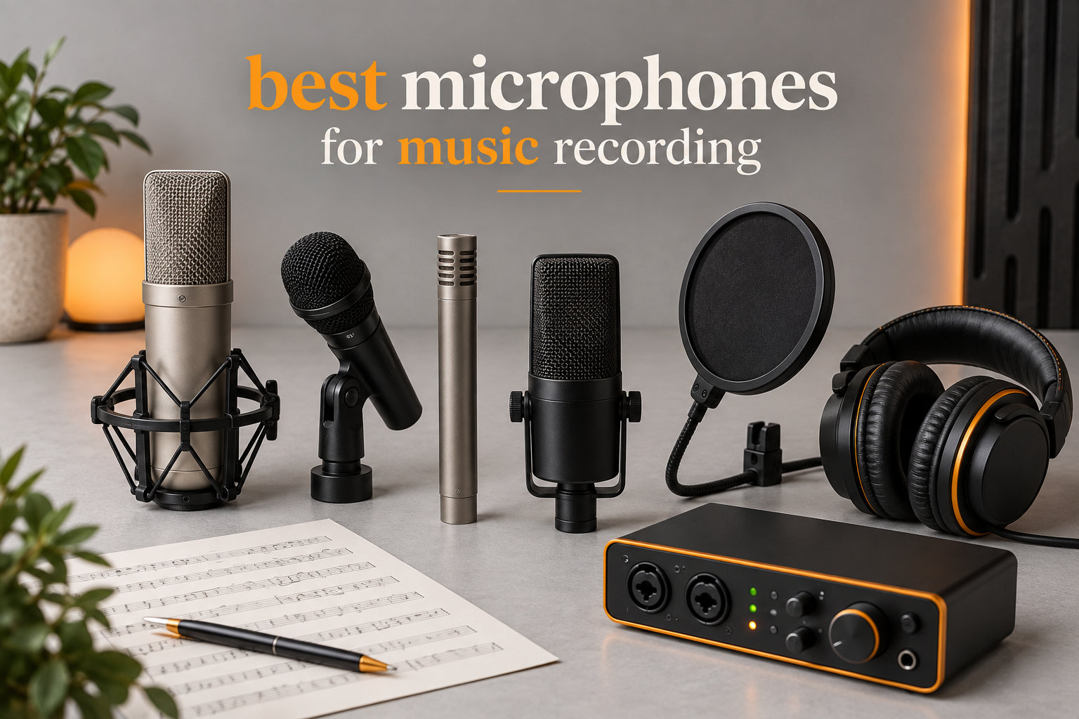 best microphones for music recording