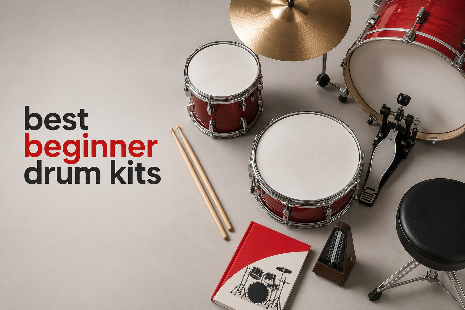 best beginner drum kits