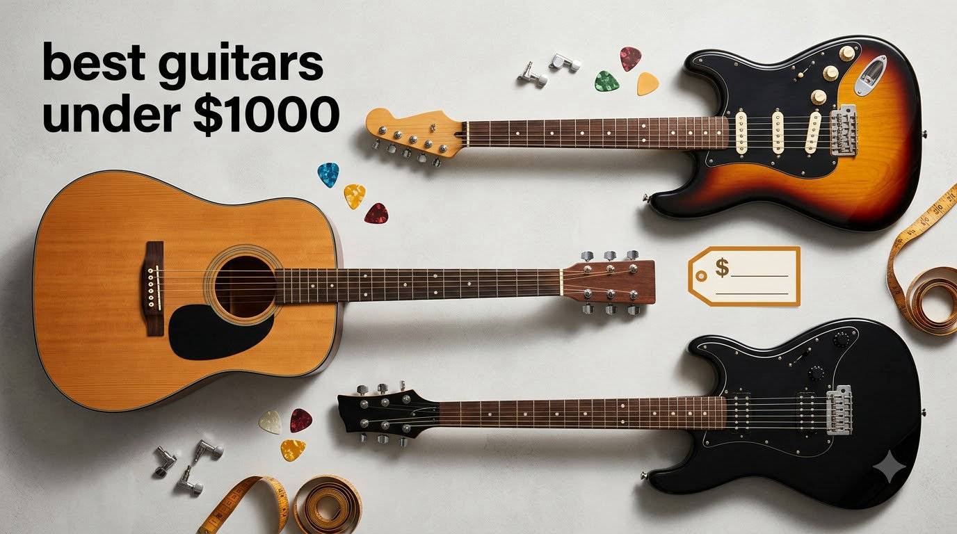 best guitars under $1000
