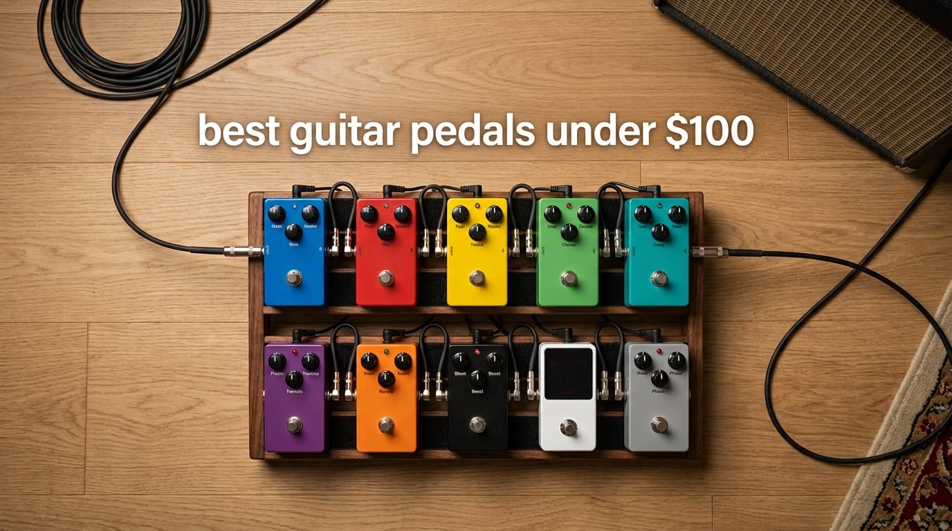 best guitars pedals under $100