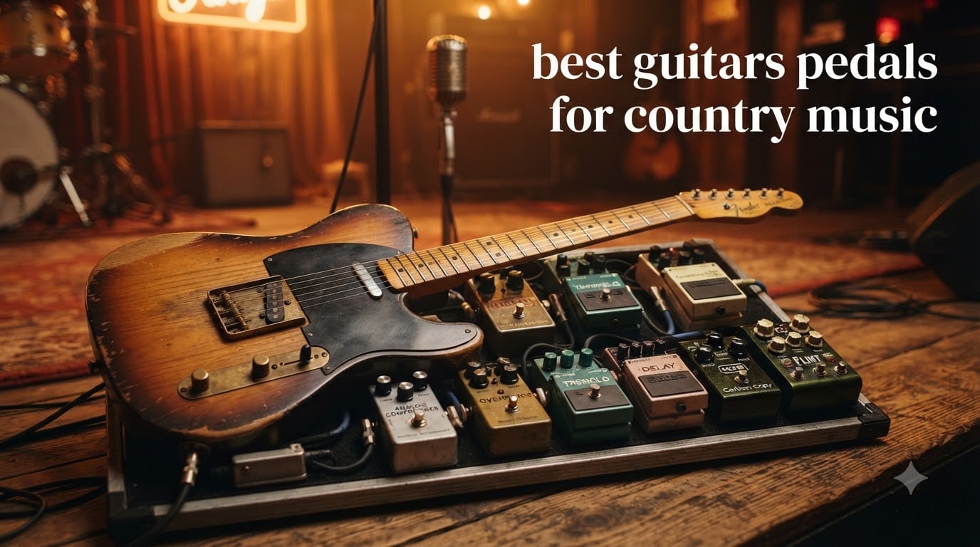 best guitars pedals for country music