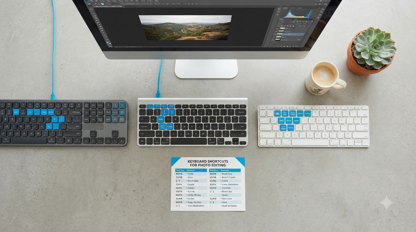 best keyboards with shortcut keys for photo editing