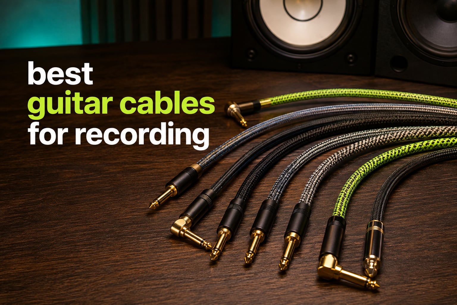best guitar cables for recording