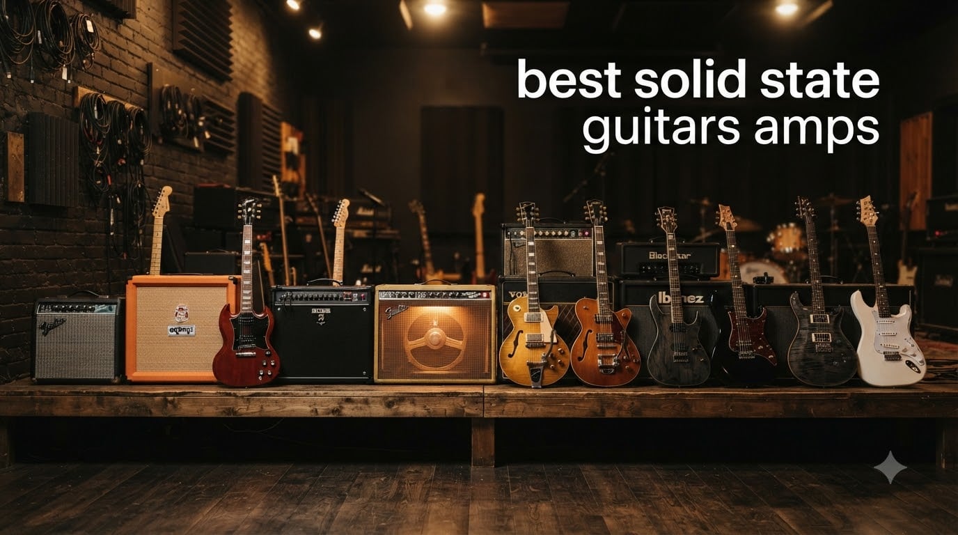 best solid state guitars amps