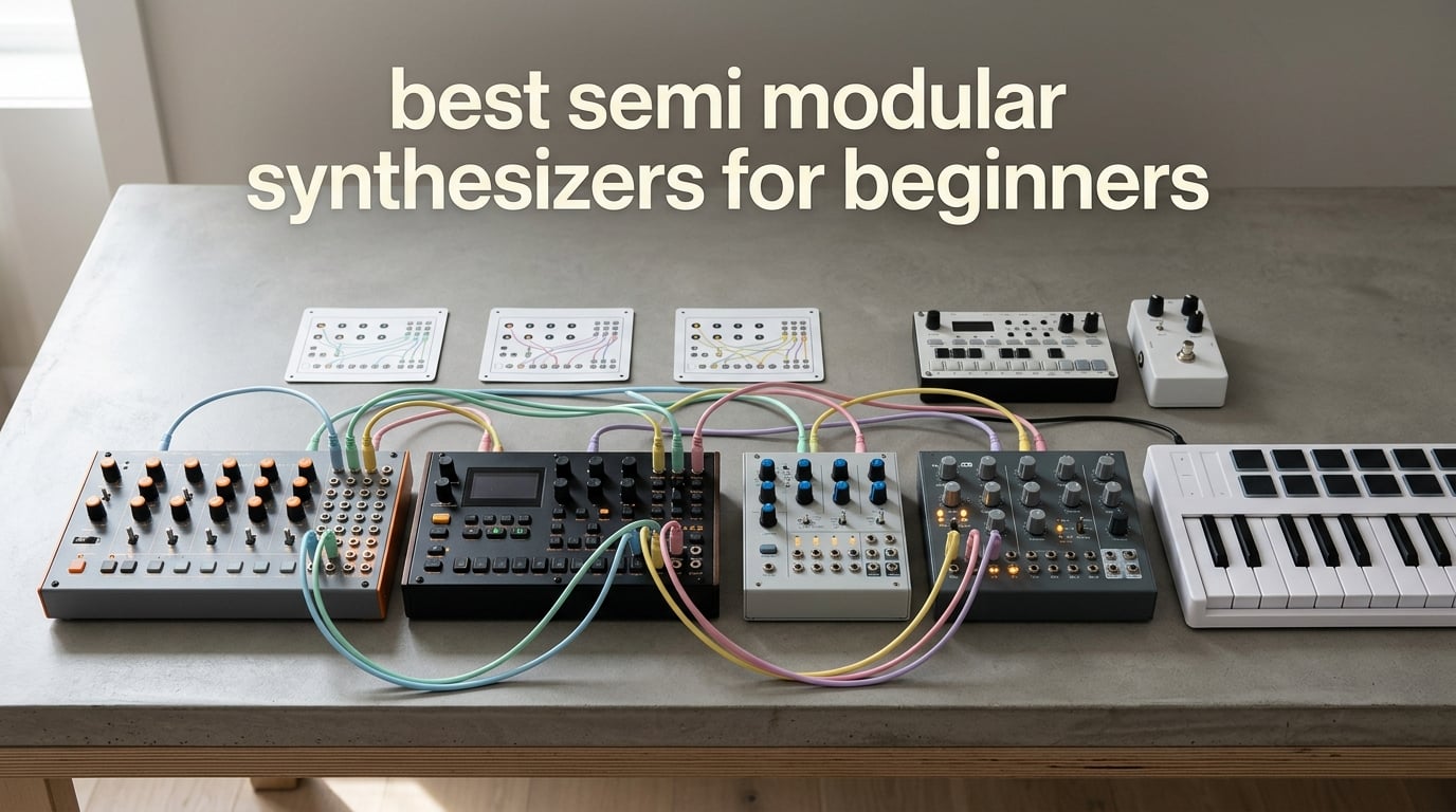 best semi modular synthesizers for beginners