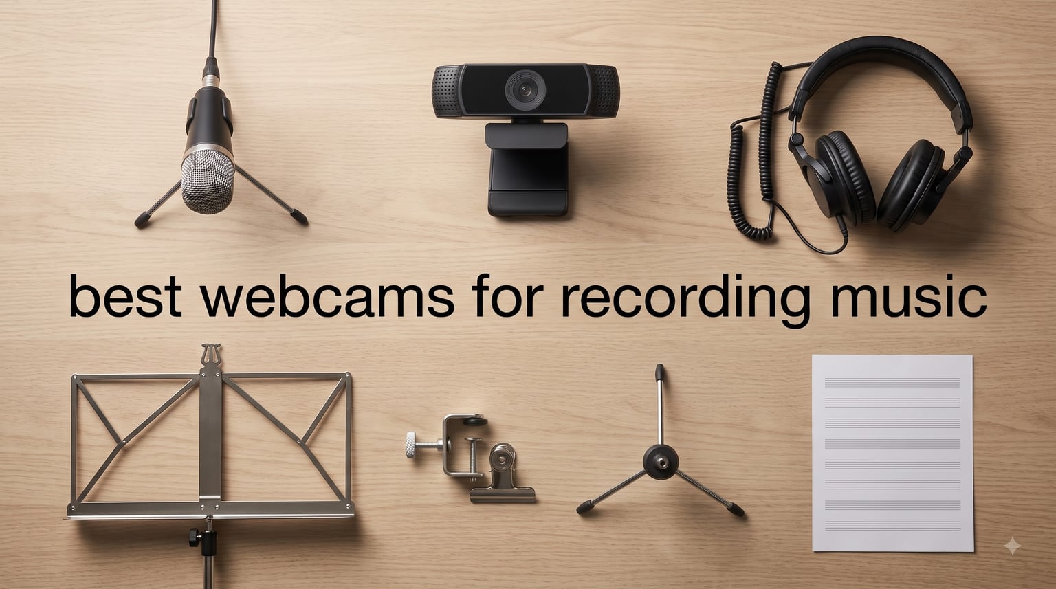 best webcams for recording music