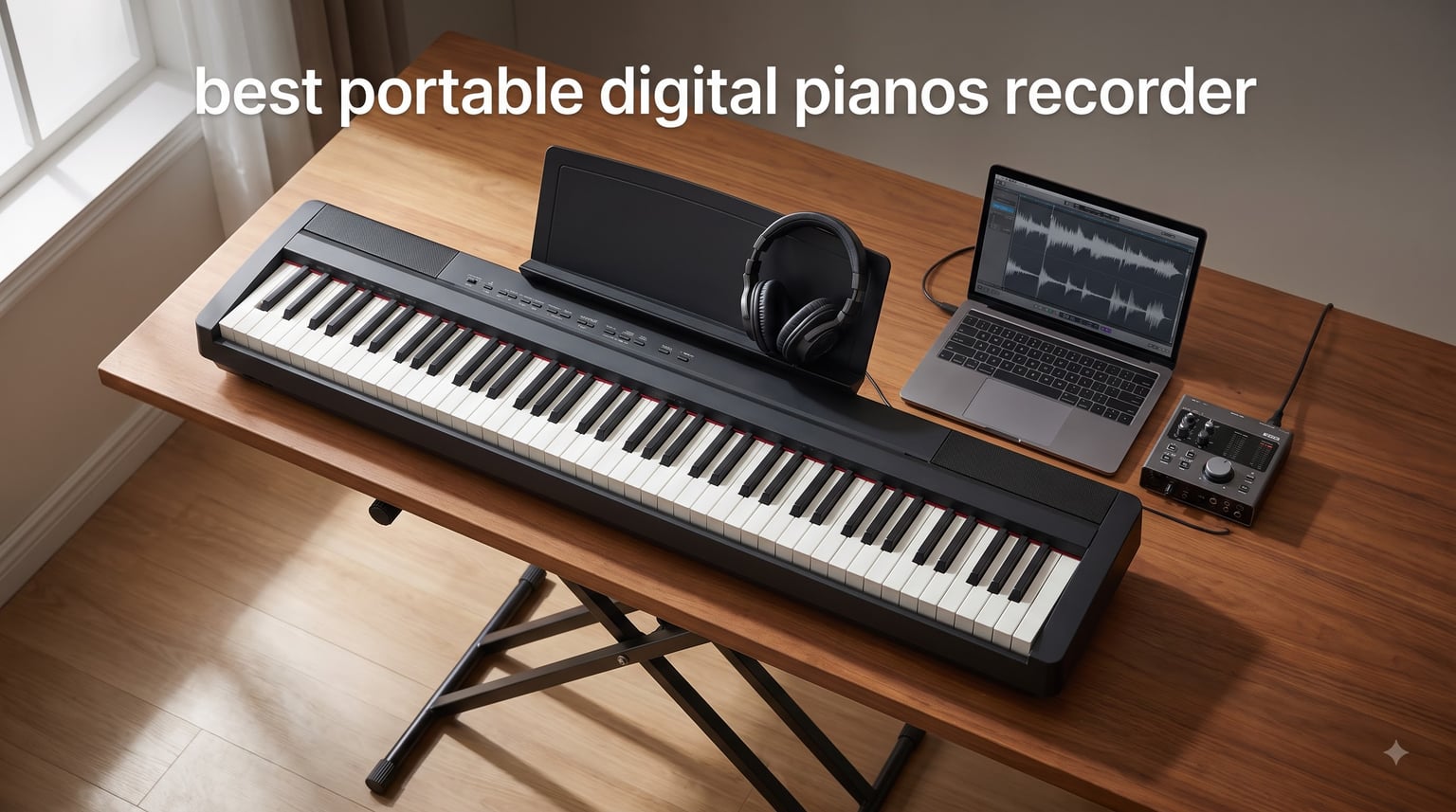 best portable digital pianos recorder
