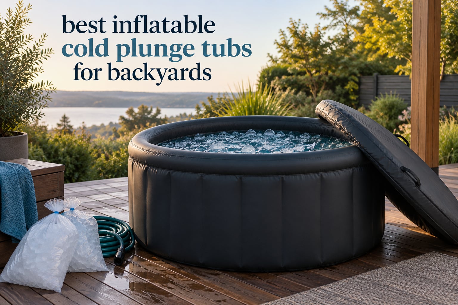 best inflatable cold plunge tubs for backyards