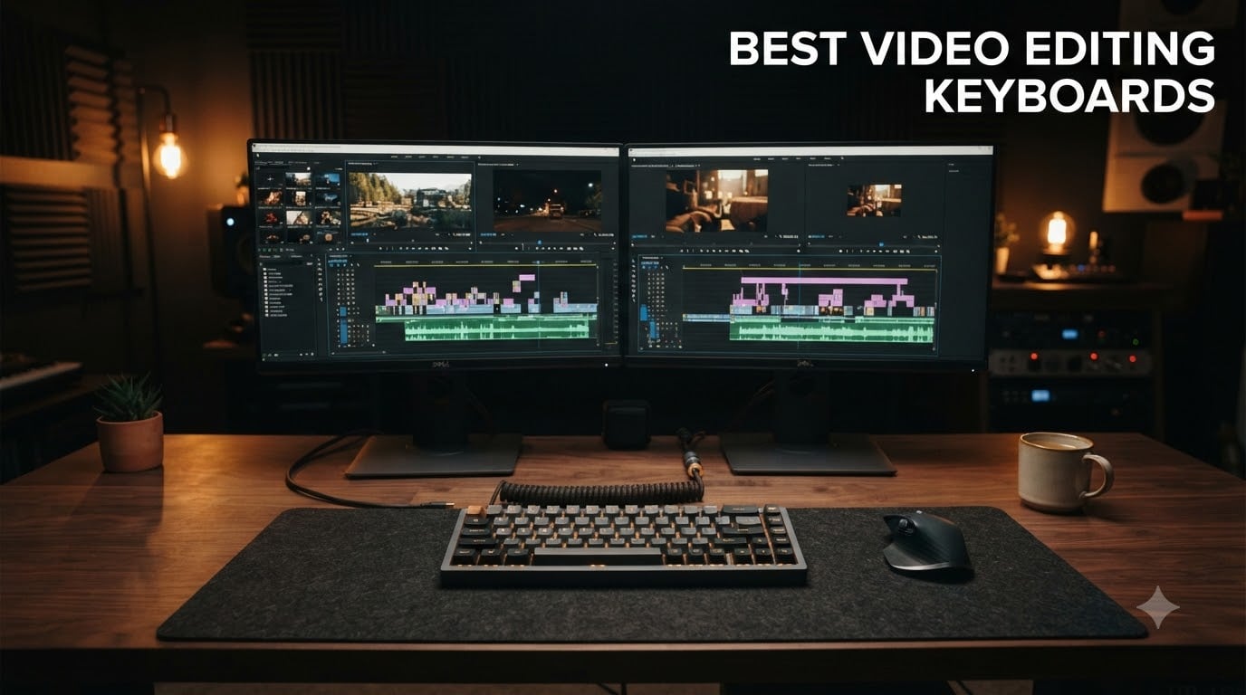 best video editing keyboards