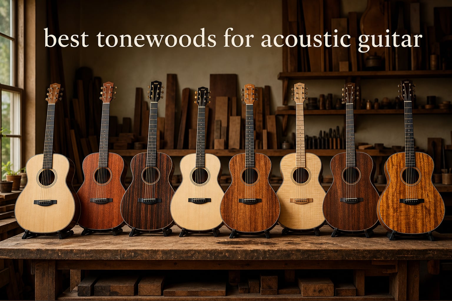 best tonewoods for acoustic guitar