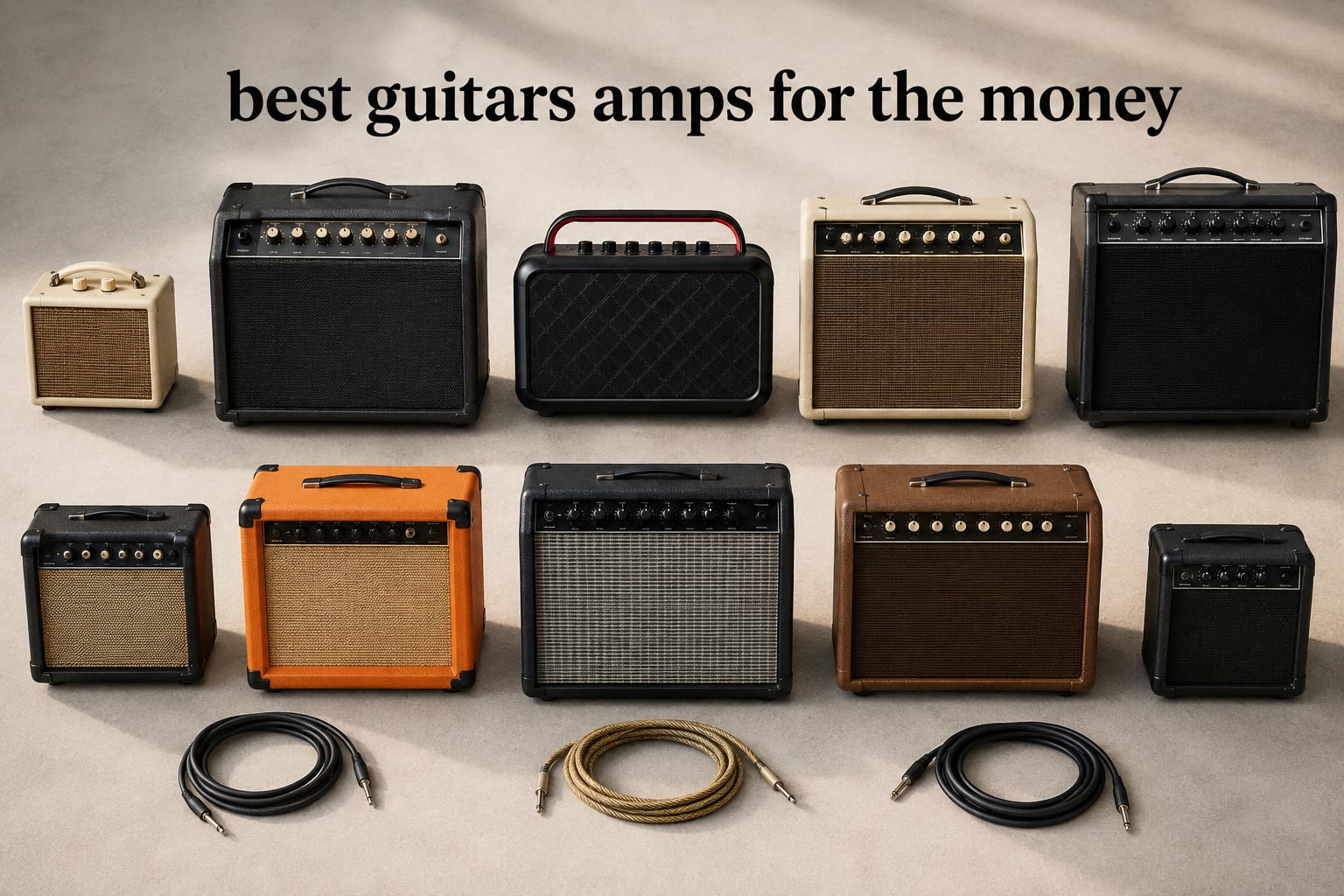 best guitars amps for the money