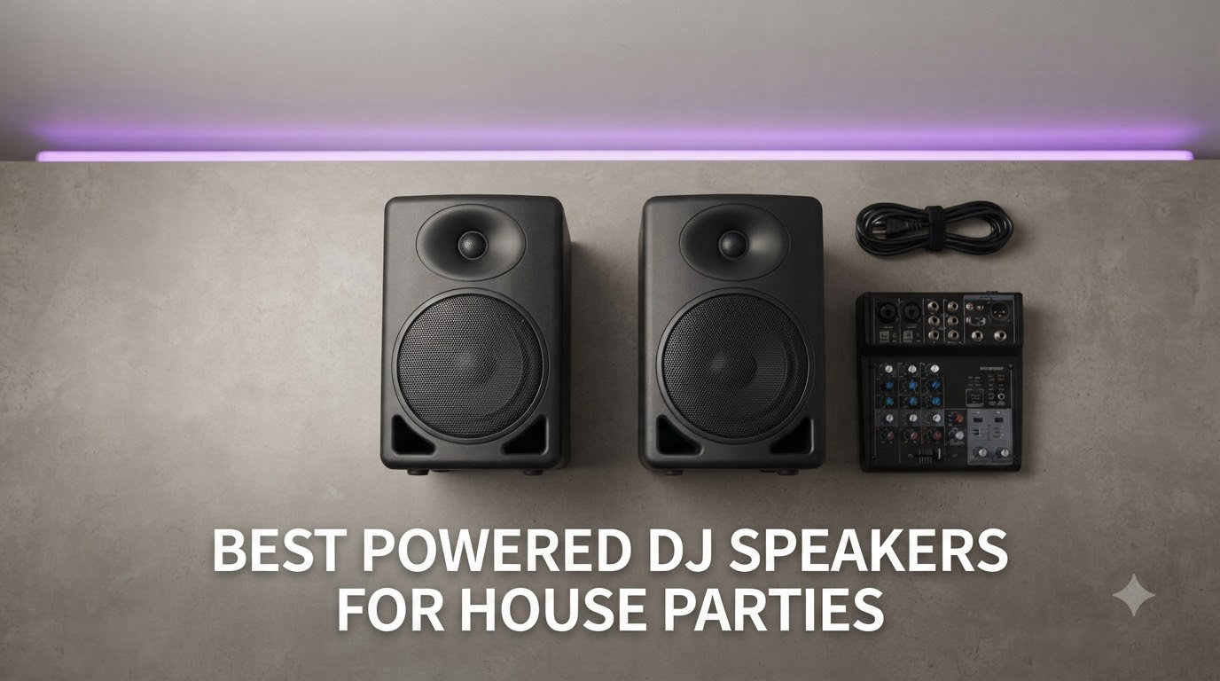 best powered dj speakers for house parties