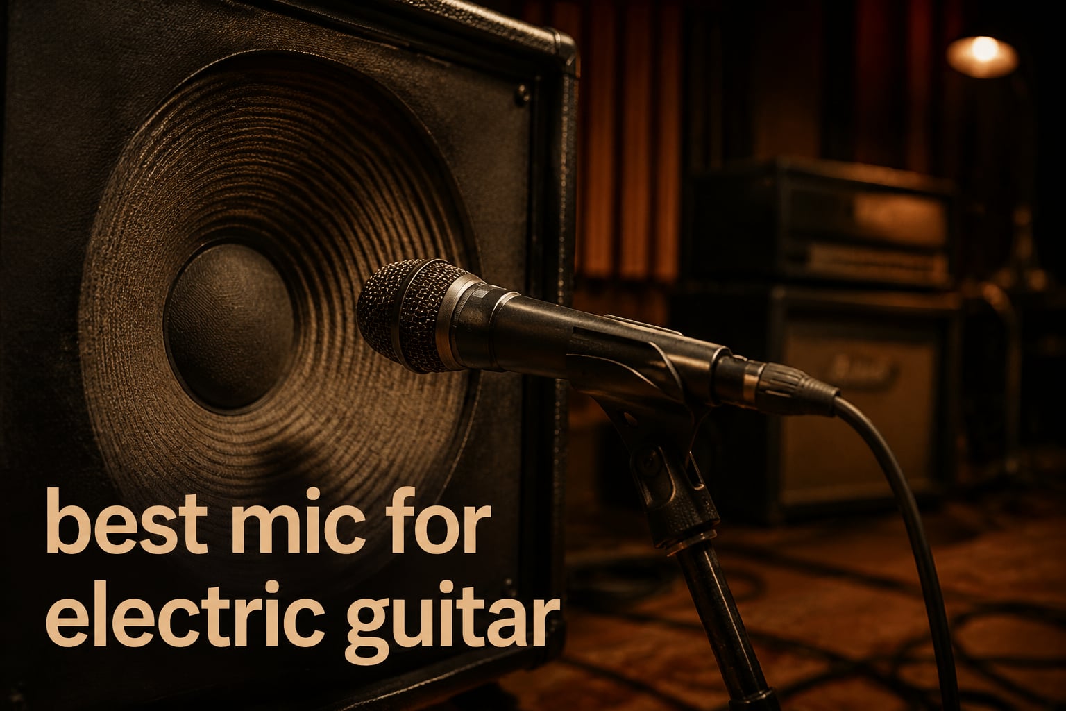 best mic for electric guitar