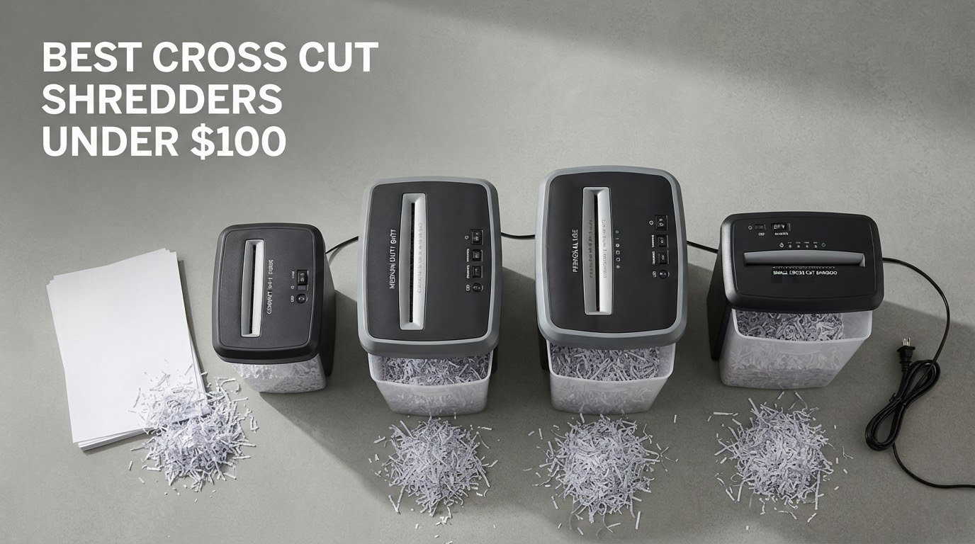 best cross cut shredders under $100