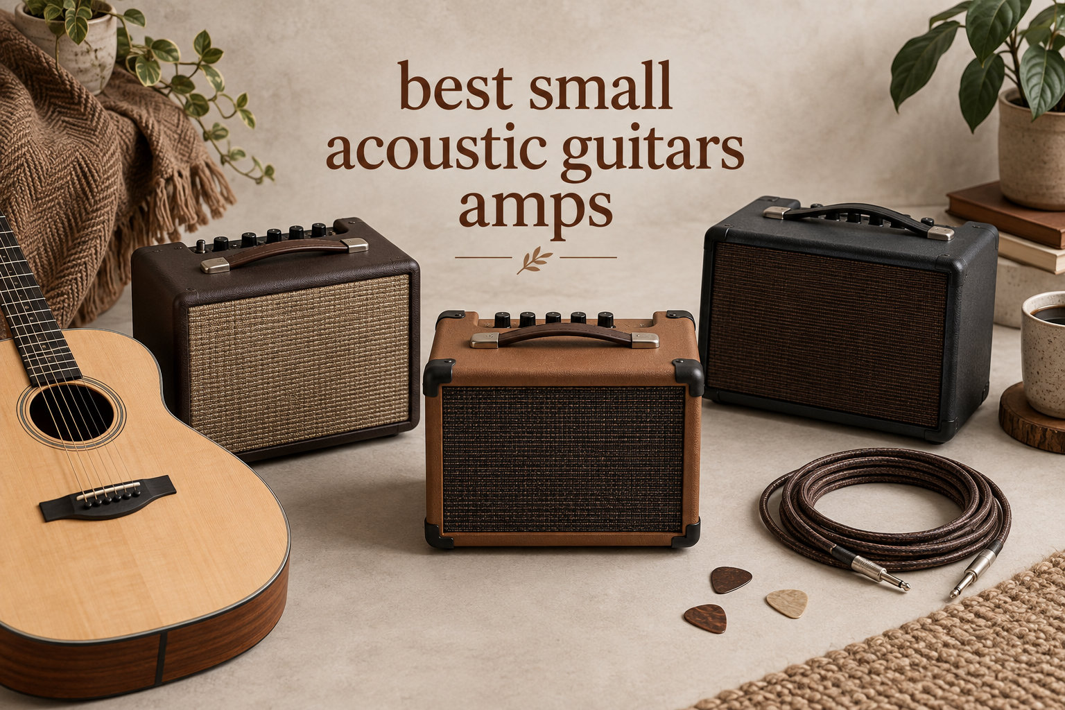 best small acoustic guitars amps