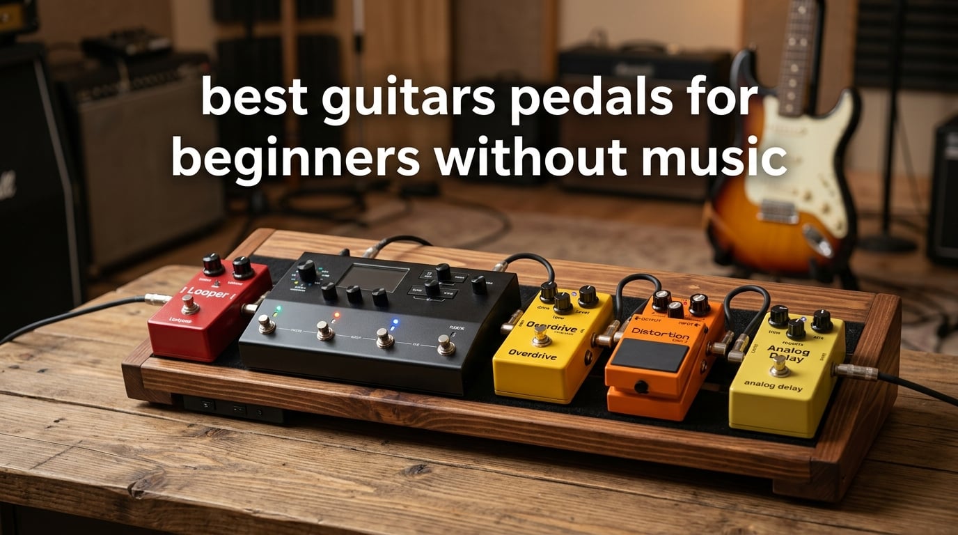 best guitars pedals for beginners without music