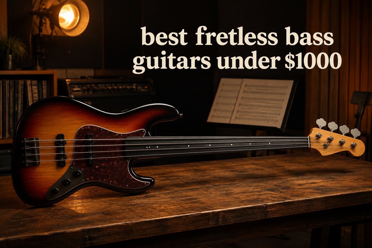 best fretless bass guitars under $1000
