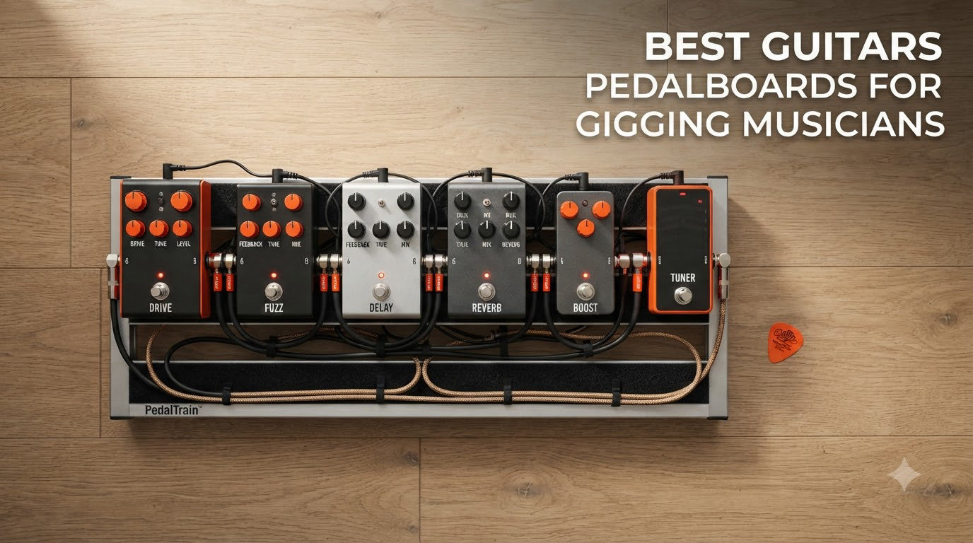 best guitars pedalboards for gigging musicians