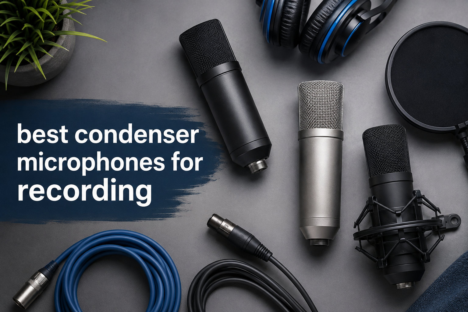 best condenser microphones for recording