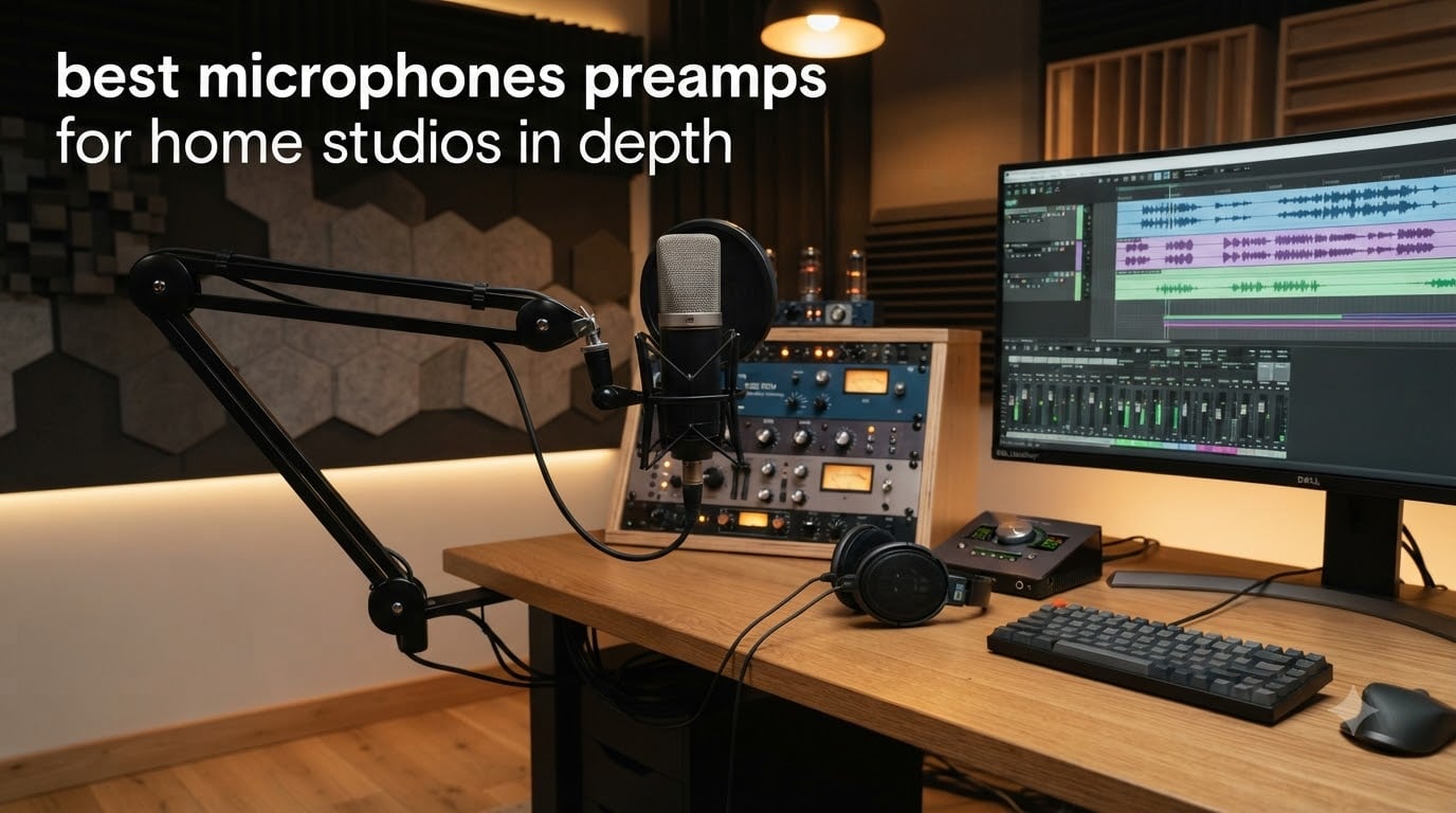best microphones preamps for home studios in depth