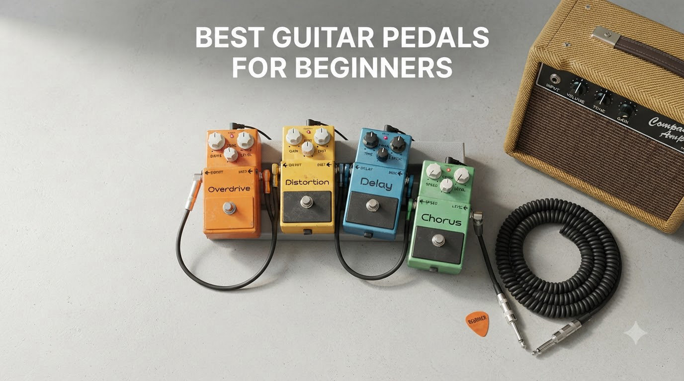 best guitars pedals for beginners