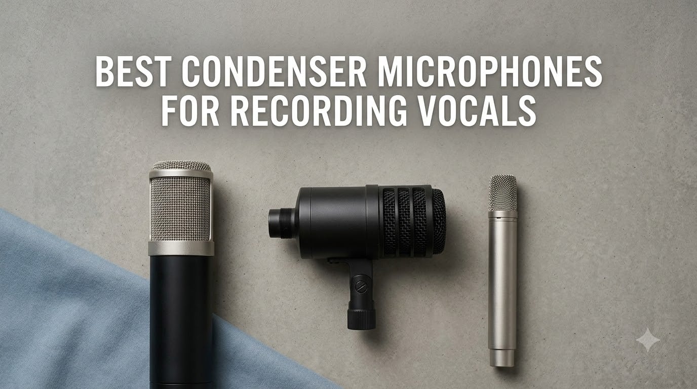 best condenser microphones for recording vocals