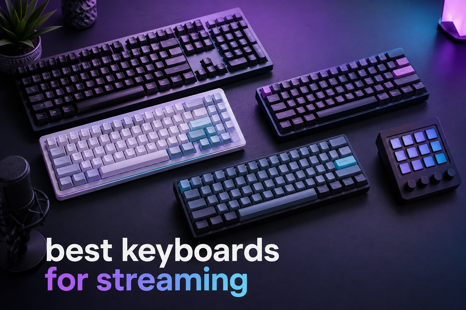 best keyboards for streaming