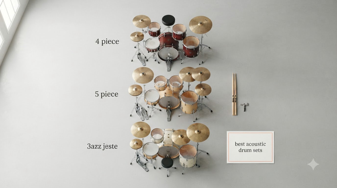 best acoustic drum sets