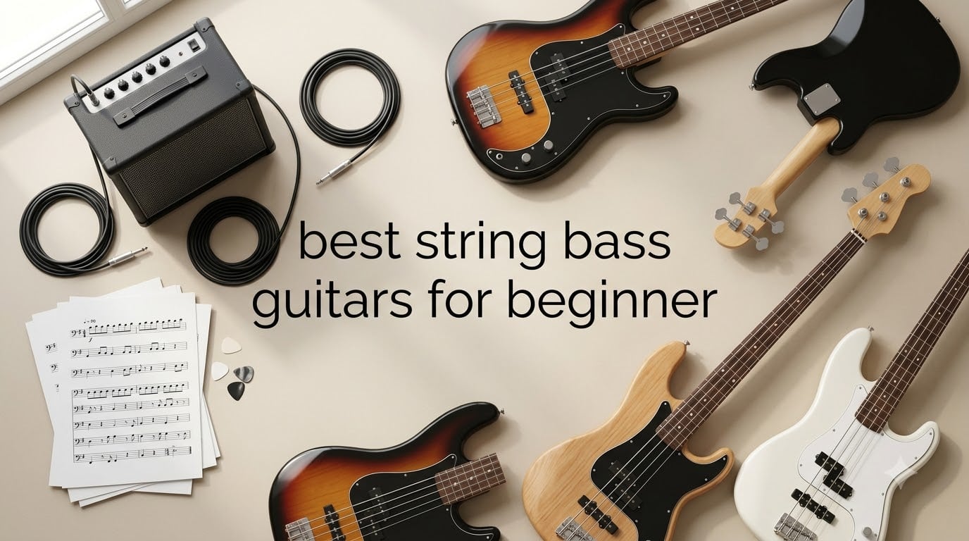 best string bass guitars for beginner