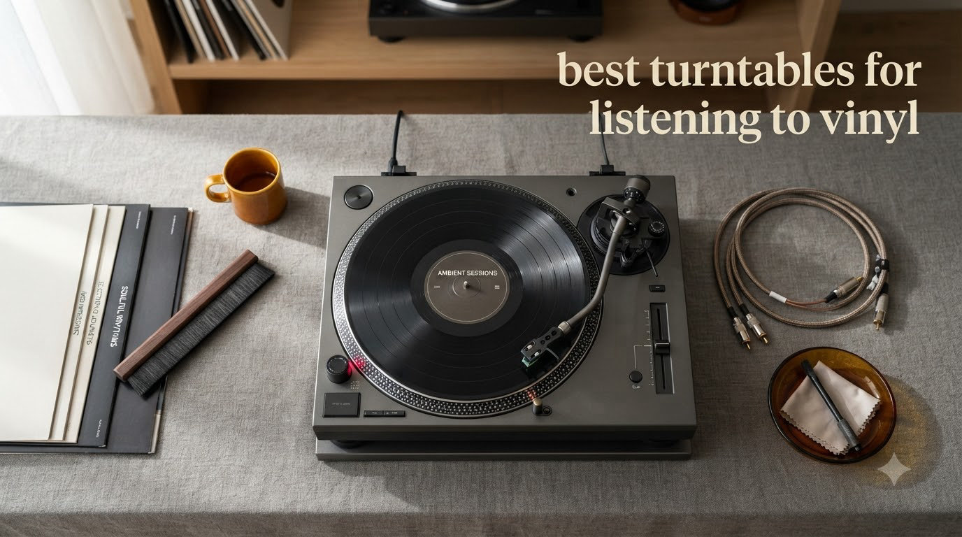 best turntables for listening to vinyl