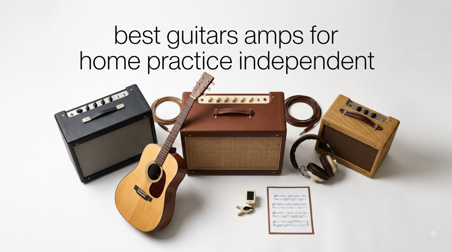 best guitars amps for home practice independent