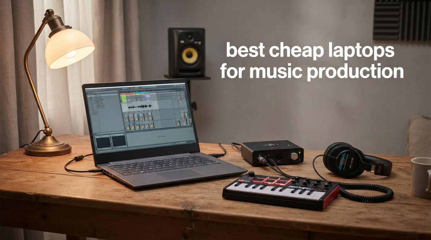 best cheap laptops for music production