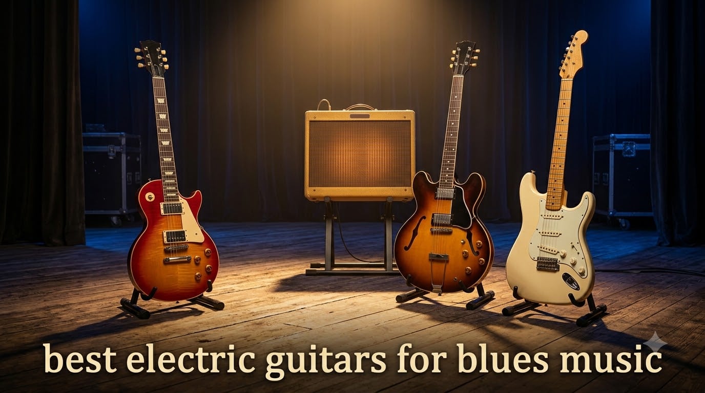 best electric guitars for blues music