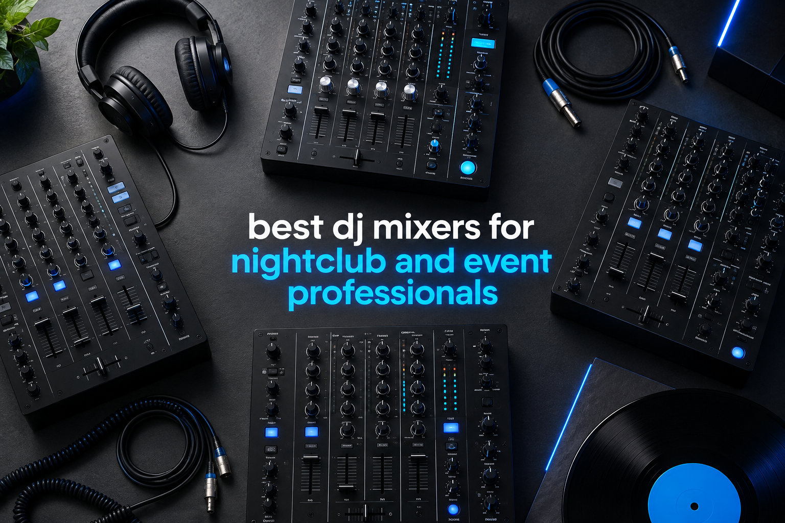 best dj mixers for nightclub and event professionals
