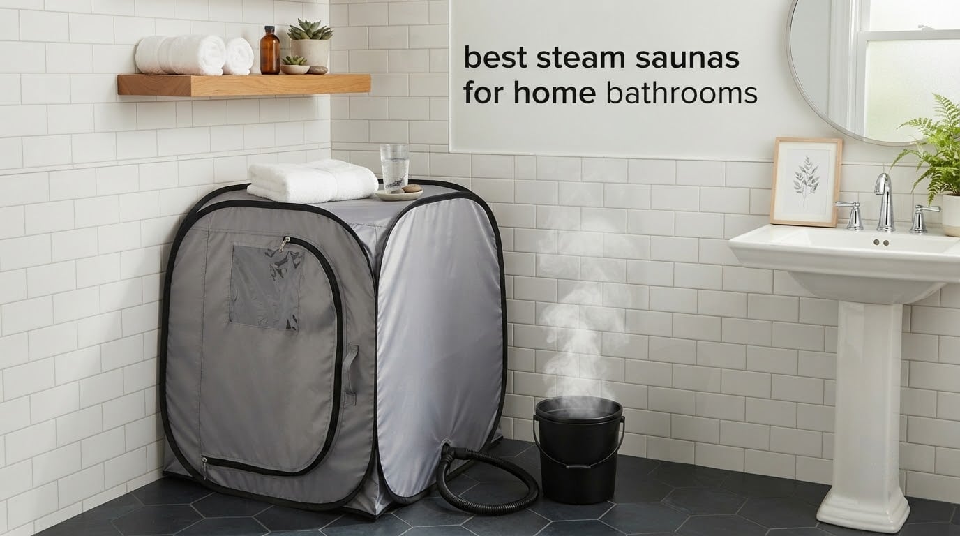 best steam saunas for home bathrooms