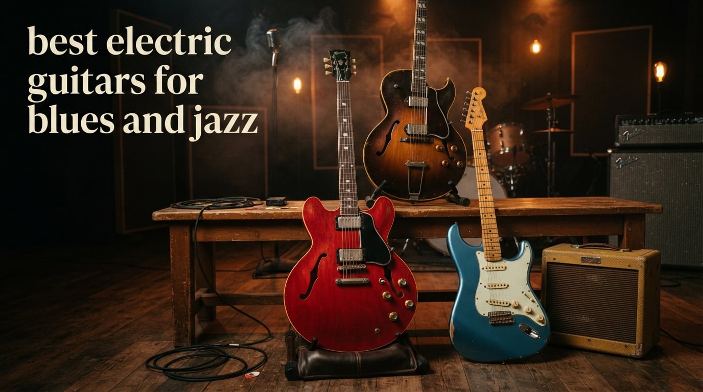 best electric guitars for blues and jazz