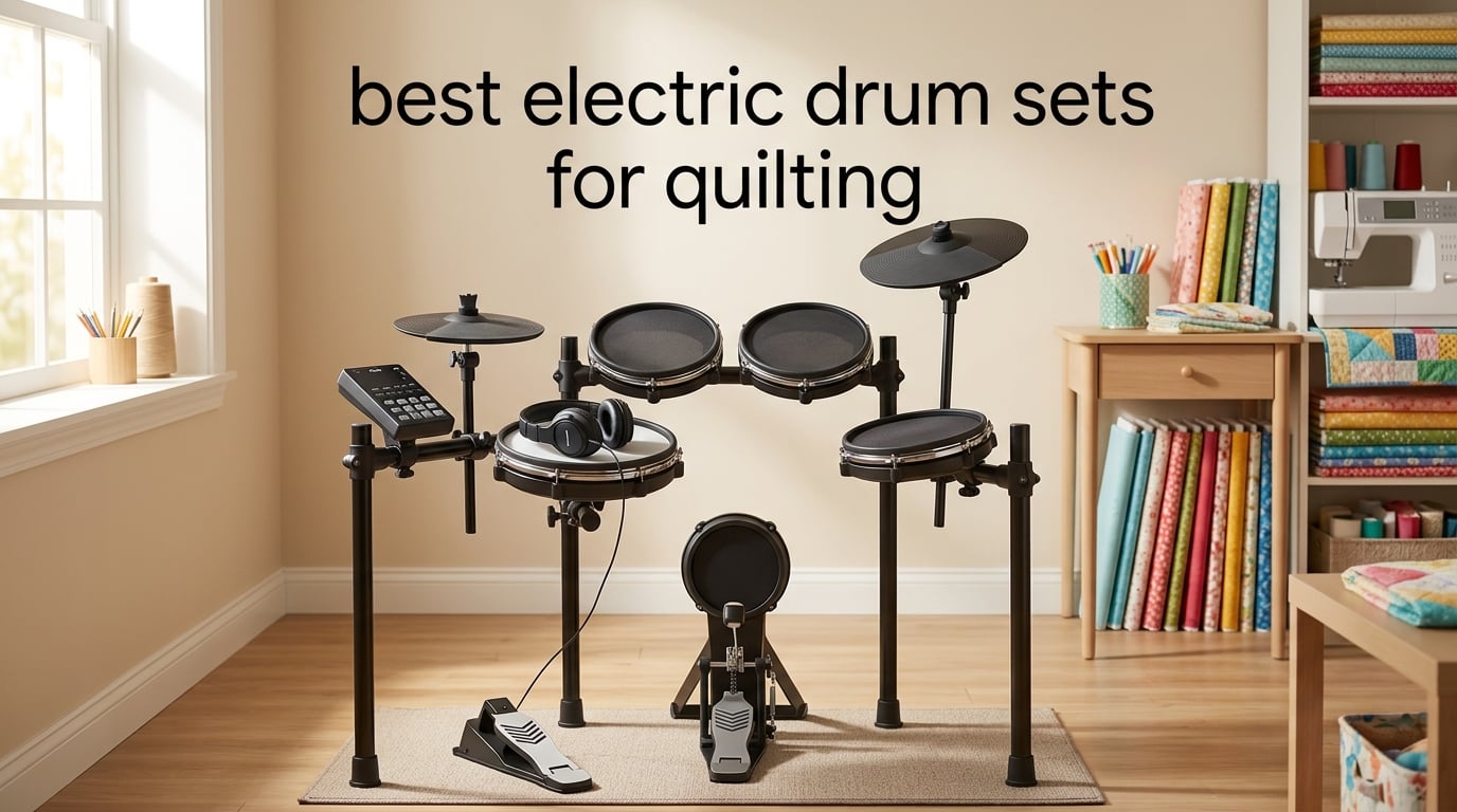 best electric drum sets for quilting