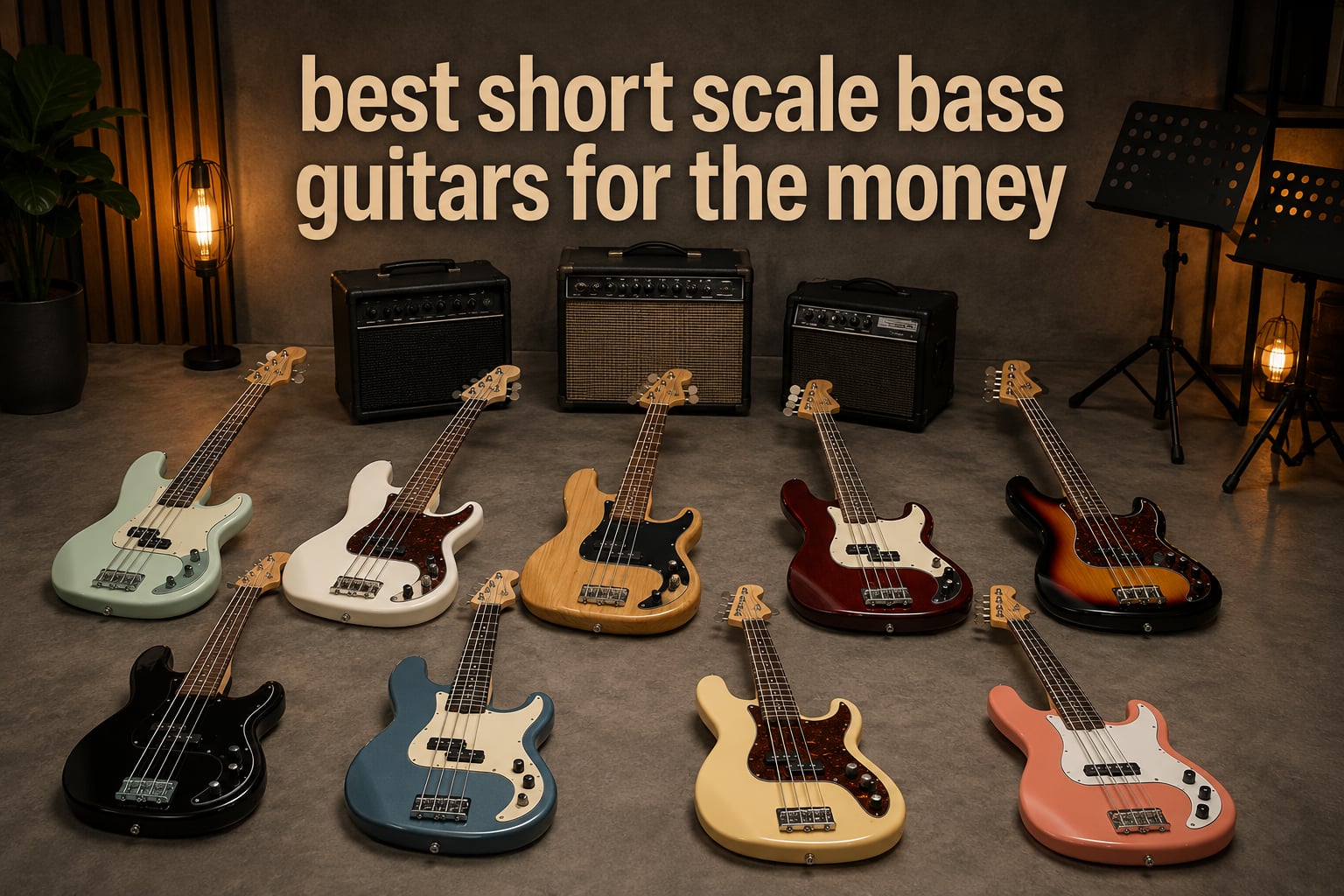 best short scale bass guitars for the money