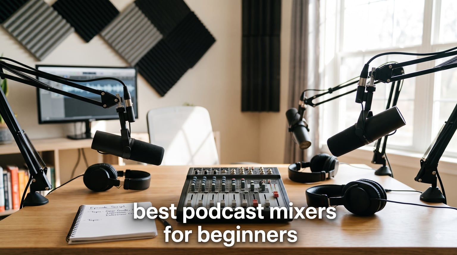 best podcast mixers for beginners