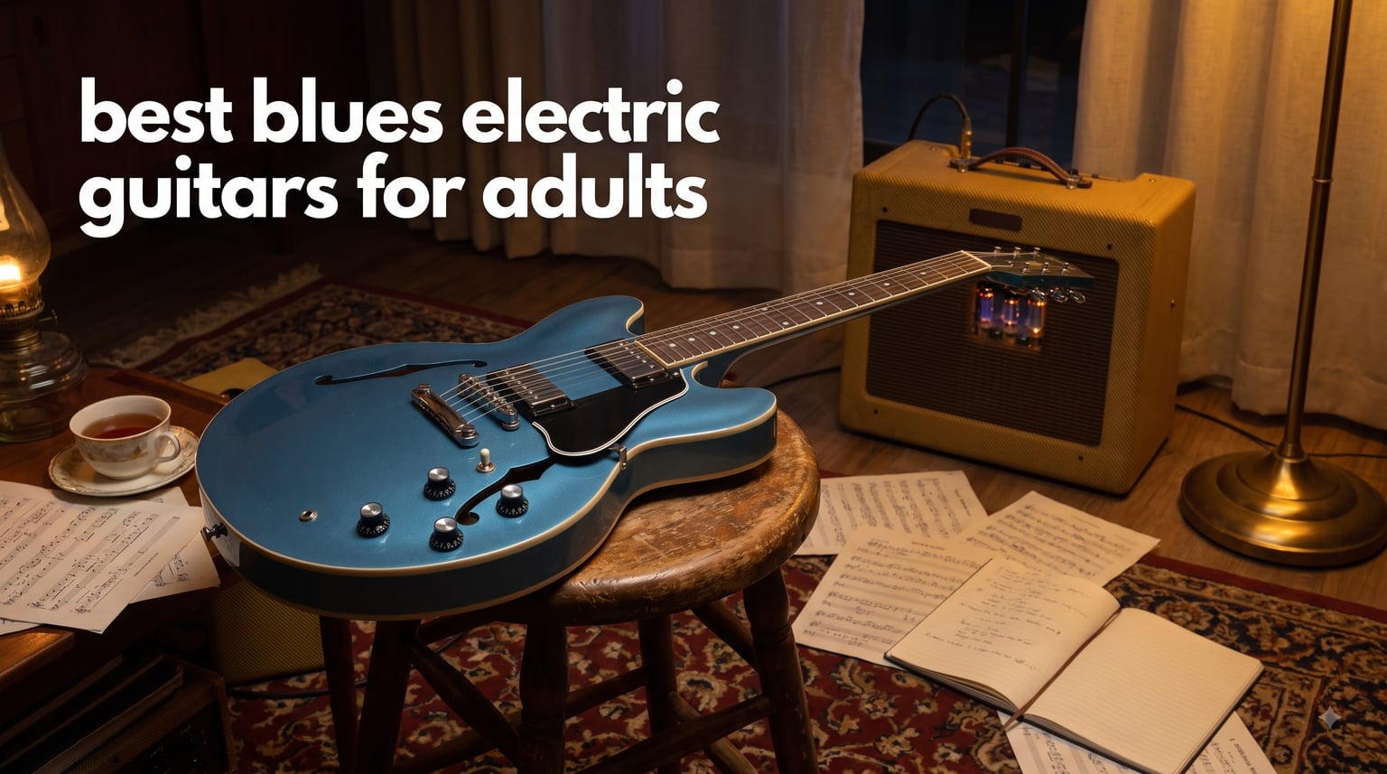 best blues electric guitars for adults