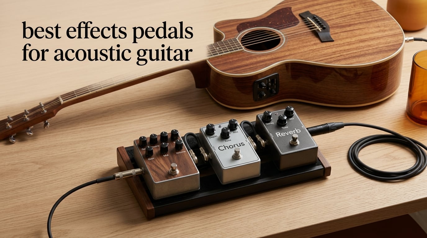 best effects pedals for acoustic guitar