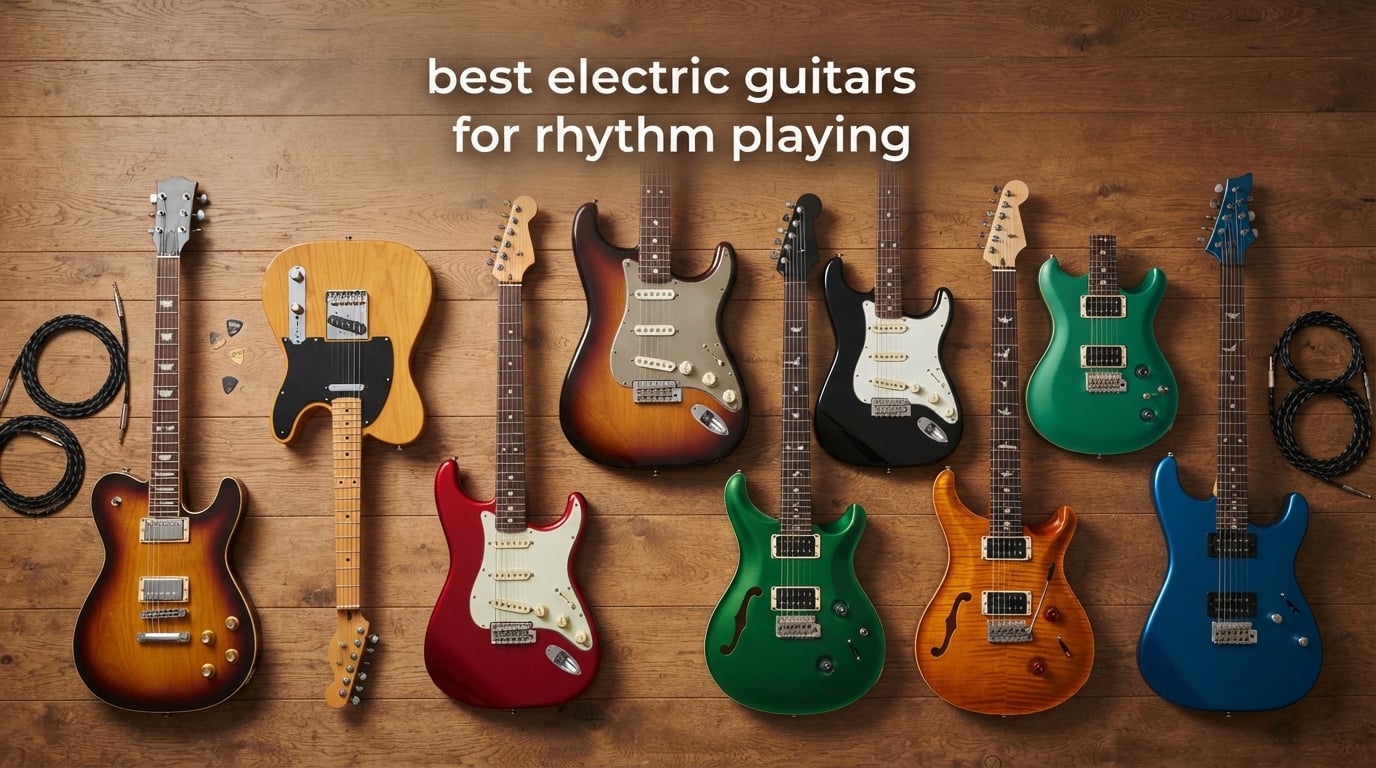 best electric guitars for rhythm playing