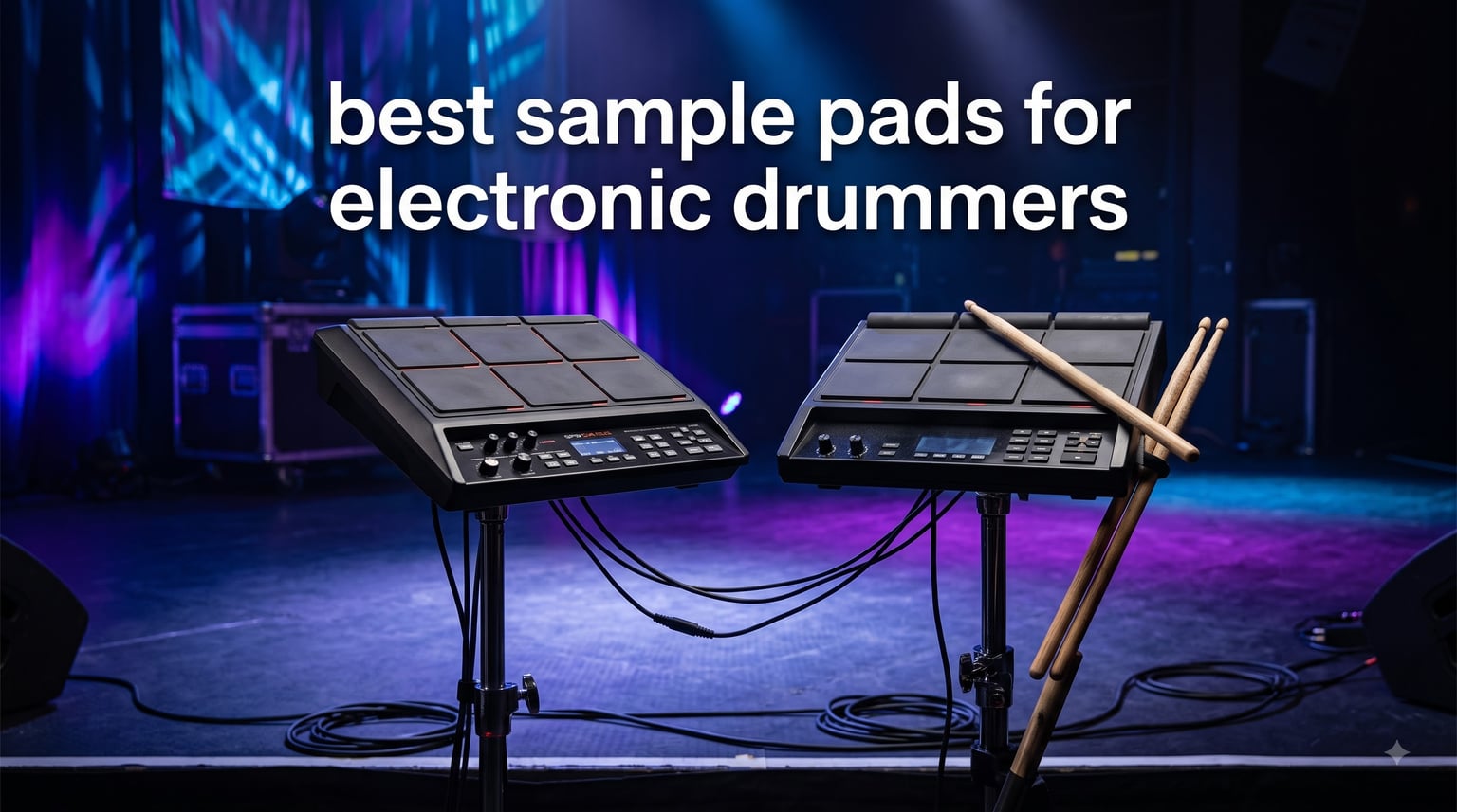 best sample pads for electronic drummers