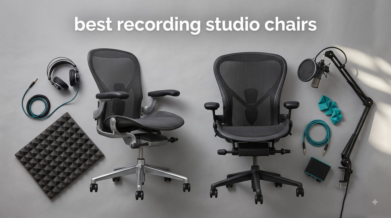best recording studio chairs