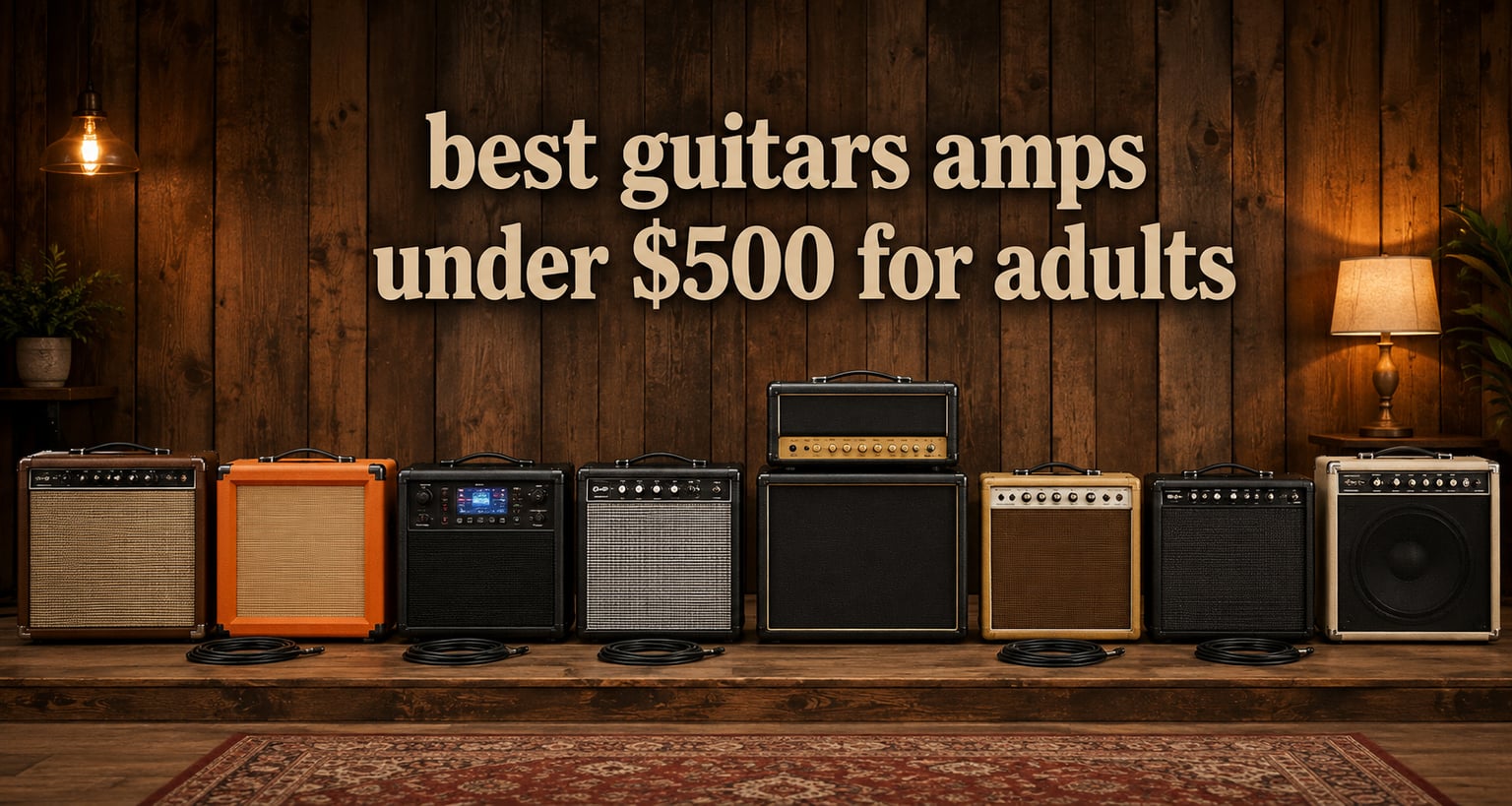 best guitars amps under $500 for adults