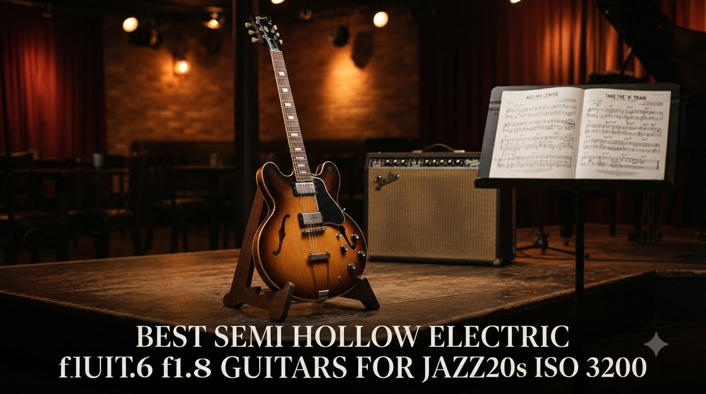 best semi hollow electric guitars for jazz