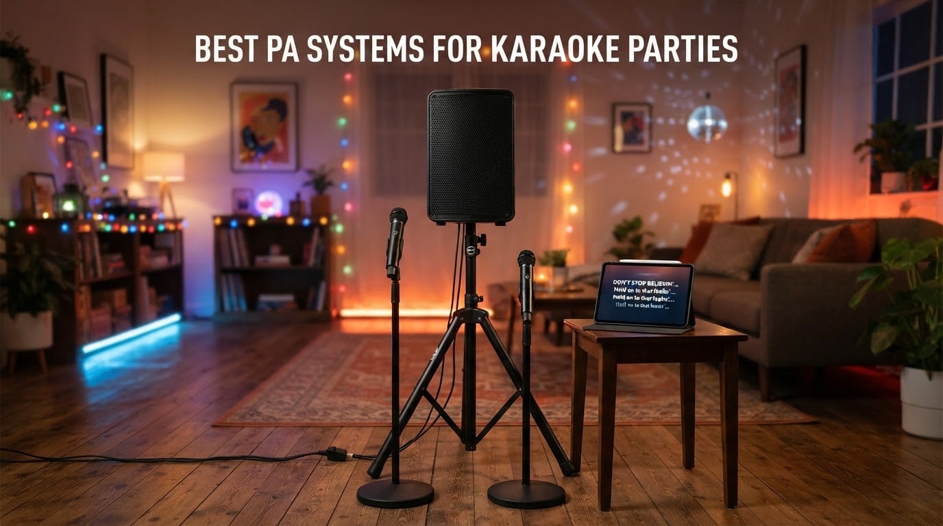best pa systems for karaoke parties