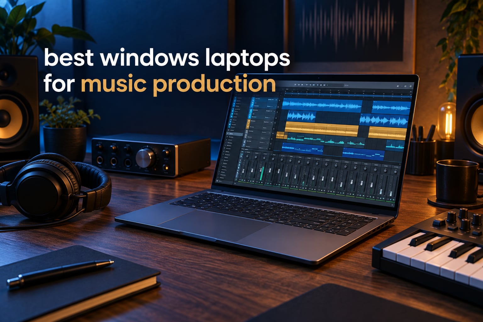 best windows laptops for music production