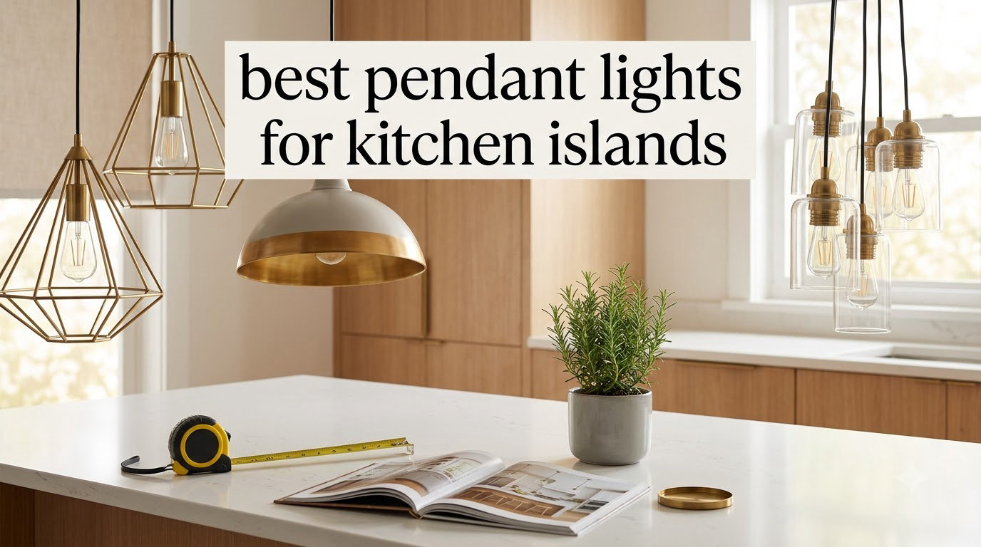 best pendant lights for kitchen islands